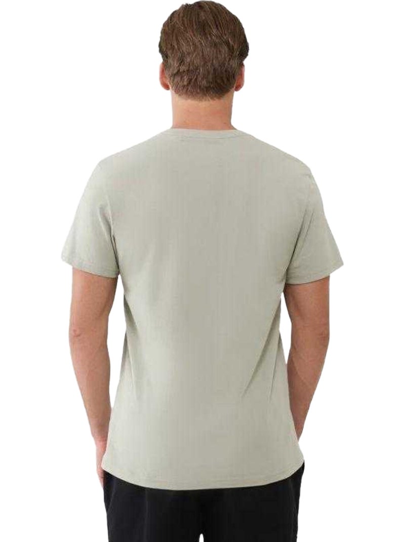 T-shirt motif/style logo - 4f Vert - Kiabi