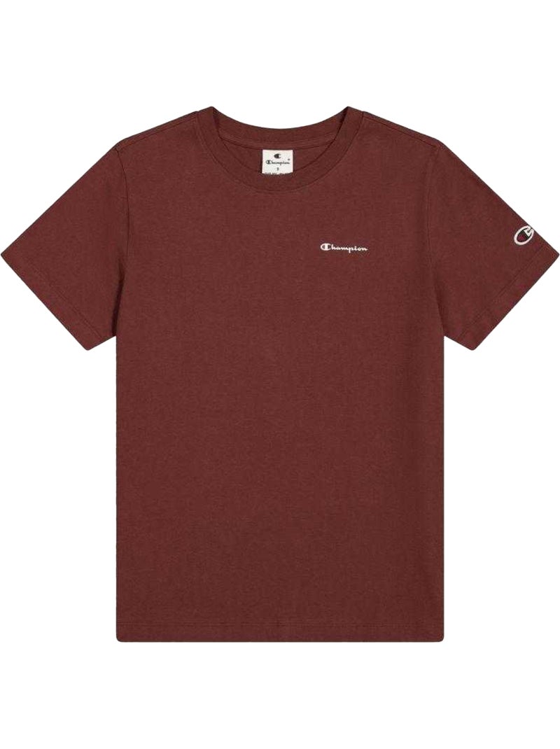 T-shirt motif/style logo - champion Marron - Kiabi
