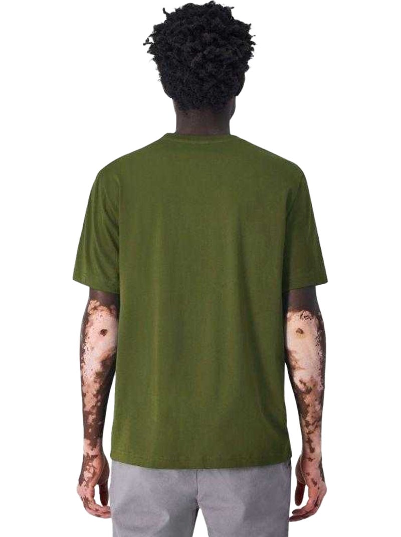 T-shirt motif/style logo - champion Vert - Kiabi