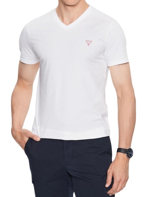 T-shirt motif/style logo - guess - Kiabi