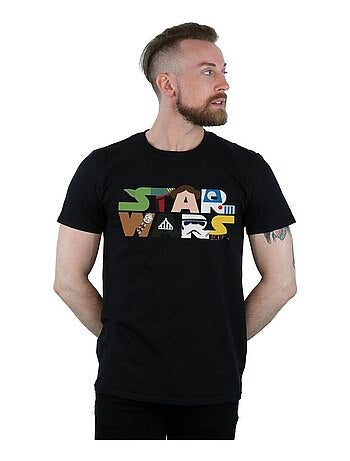 T-shirt motif/style logo - la guerre des étoiles