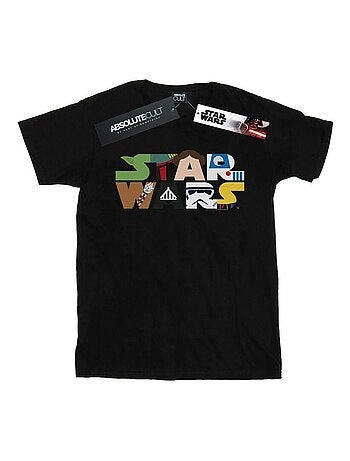 T-shirt motif/style logo - la guerre des étoiles