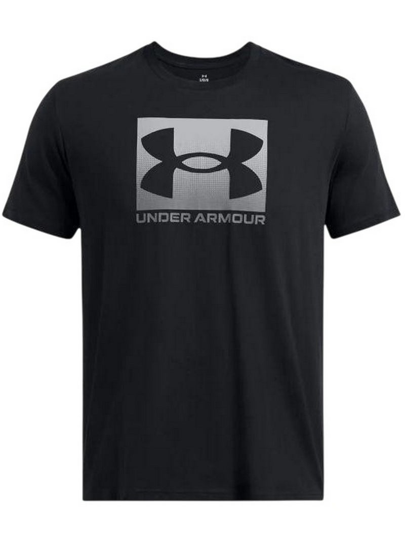 T-shirt motif/style logo - sous armure Noir - Kiabi
