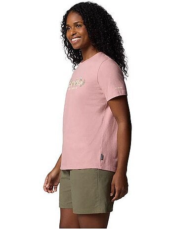 T-shirt motif/style logo boundless beauty - columbia