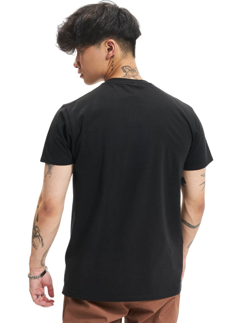 T-shirt motif/style logo friends - merchcode Noir - Kiabi