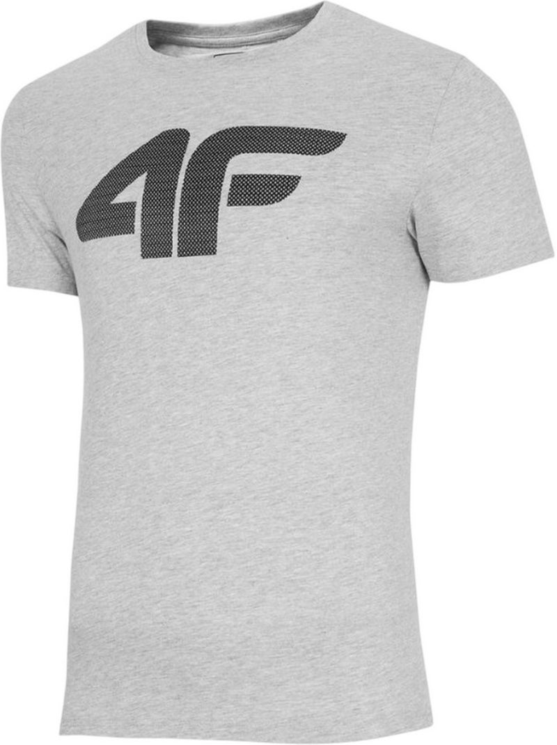 T-shirt motif/style logo h4z22 - 4f Gris - Kiabi