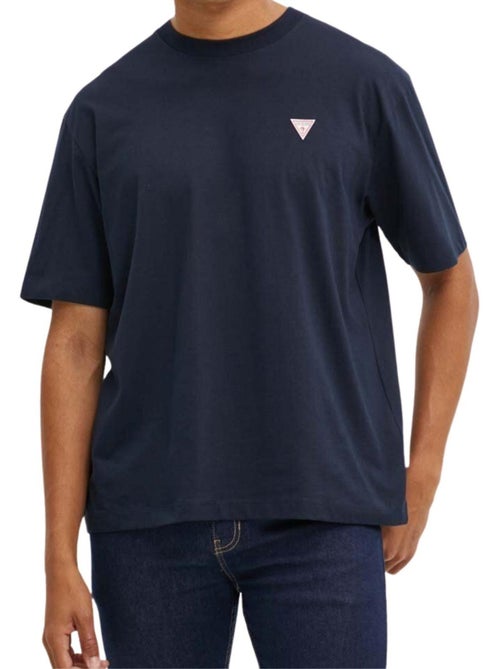 T-shirt motif/style logo jeans - guess - Kiabi