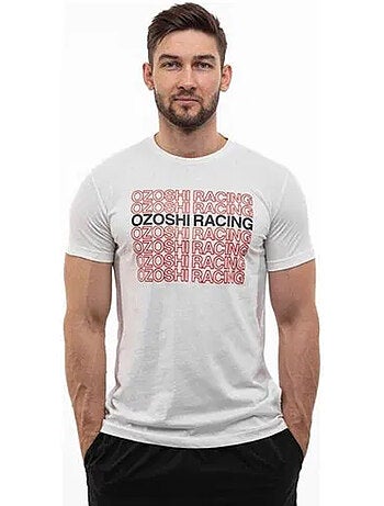 T-shirt motif/style logo répété - ozoshi