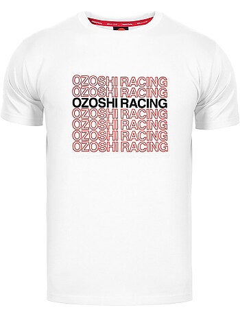 T-shirt motif/style logo répété - ozoshi