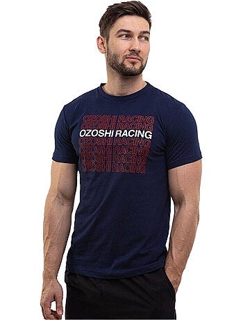 T-shirt motif/style logo répété - ozoshi