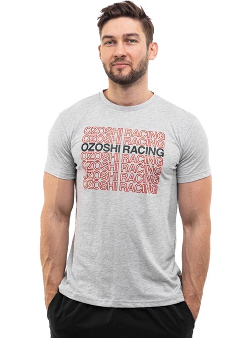 T-shirt motif/style logo répété - ozoshi - Kiabi