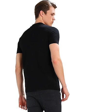 T-shirt motif/style logo run-dmc - mister tee