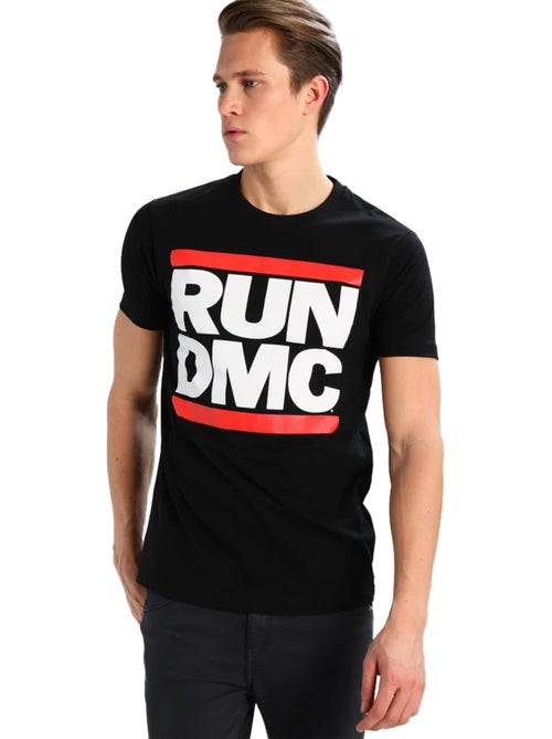 T-shirt motif/style logo run-dmc - mister tee - Kiabi