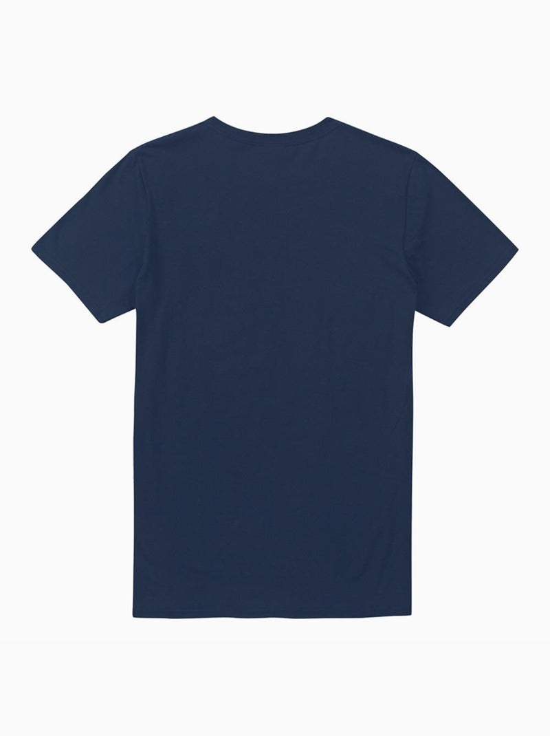 T-shirt motif/style logo usé - jurassic park Bleu marine - Kiabi