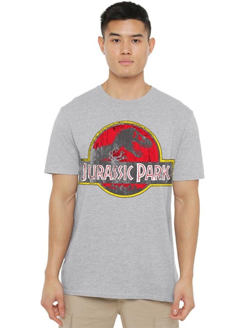 T-shirt motif/style logo usé - jurassic park - Kiabi T-shirt motif/style logo usé - jurassic park - Kiabi