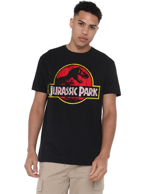 T-shirt motif/style logo usé - jurassic park - Kiabi T-shirt motif/style logo usé - jurassic park - Kiabi