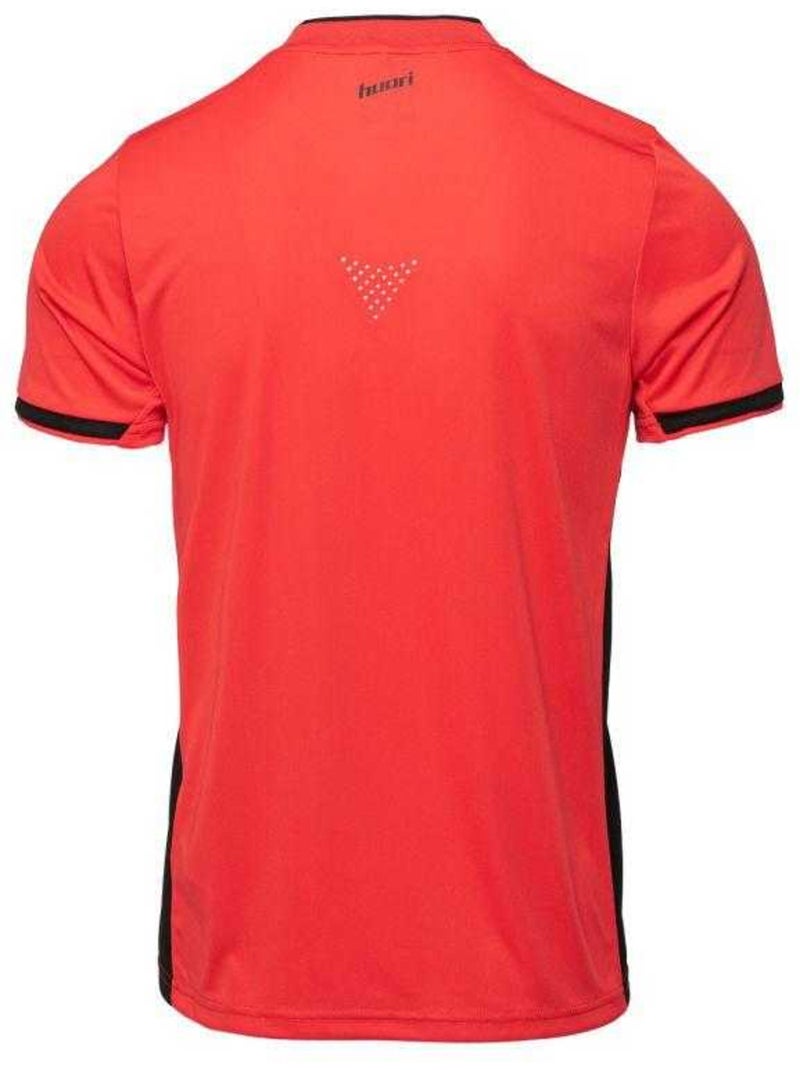 T-shirt motif/style logo xeno - huari Rouge - Kiabi