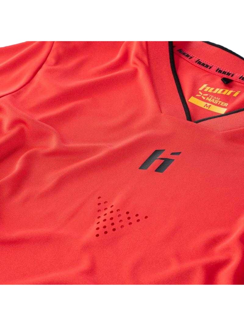 T-shirt motif/style logo xeno - huari Rouge - Kiabi