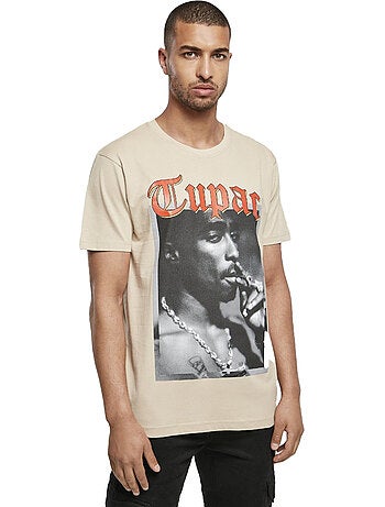 T-shirt motif/style love tupac california - mister tee
