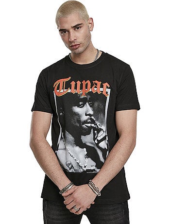 T-shirt motif/style love tupac california - mister tee
