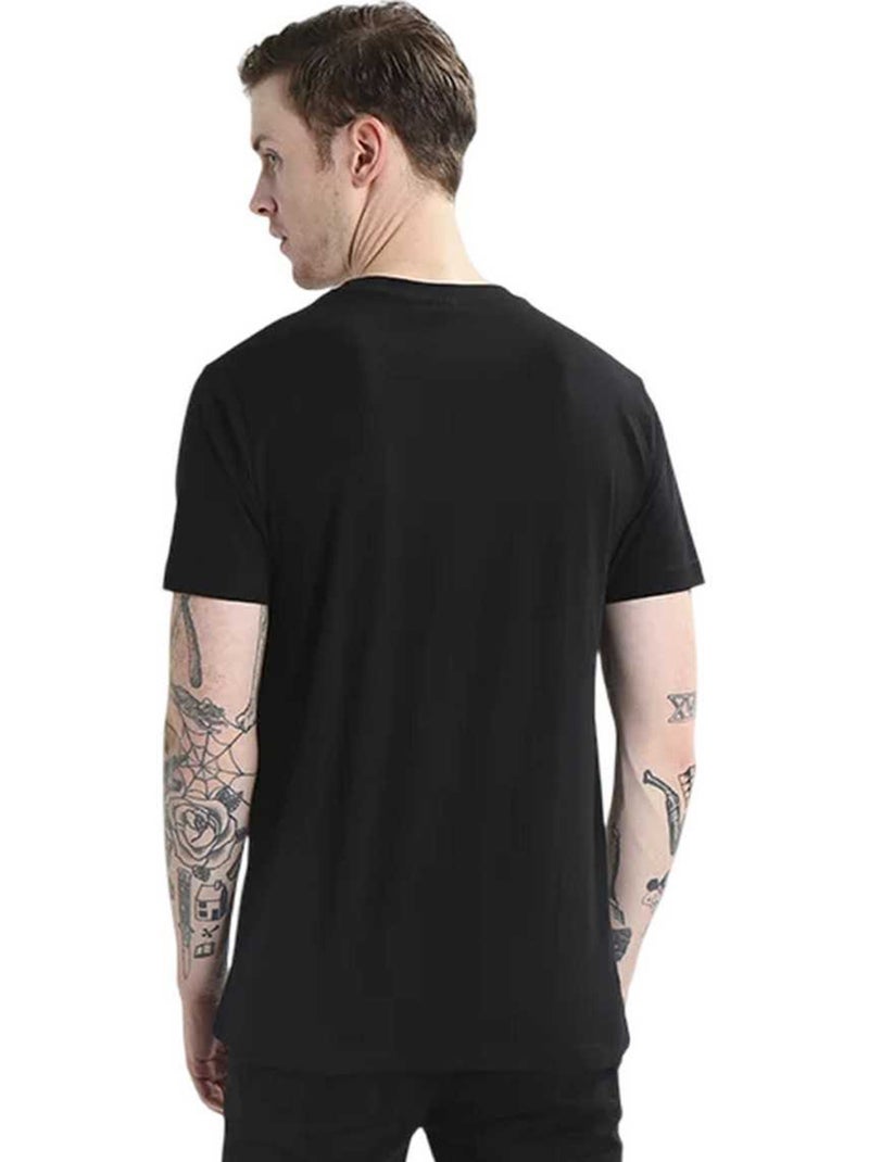 T-shirt motif/style mains jointes en prière - mister tee Noir - Kiabi