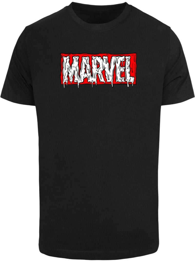 T-shirt motif/style marvel drip - merchcode Noir - Kiabi