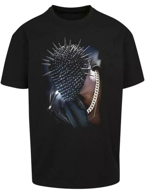 T-shirt motif/style masque épineux - mister tee - Kiabi