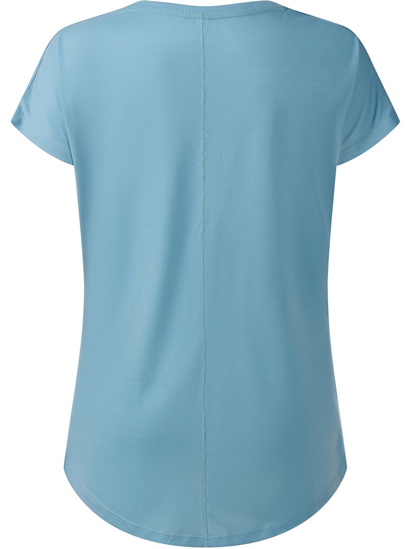T-shirt motif/style montagne abstraite serenity - dare 2b Gris Bleu - Kiabi