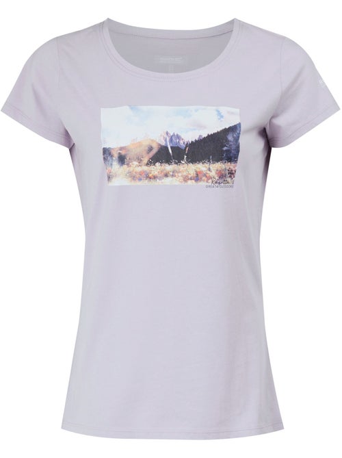 T-shirt motif/style montagne breezed - regatta - Kiabi