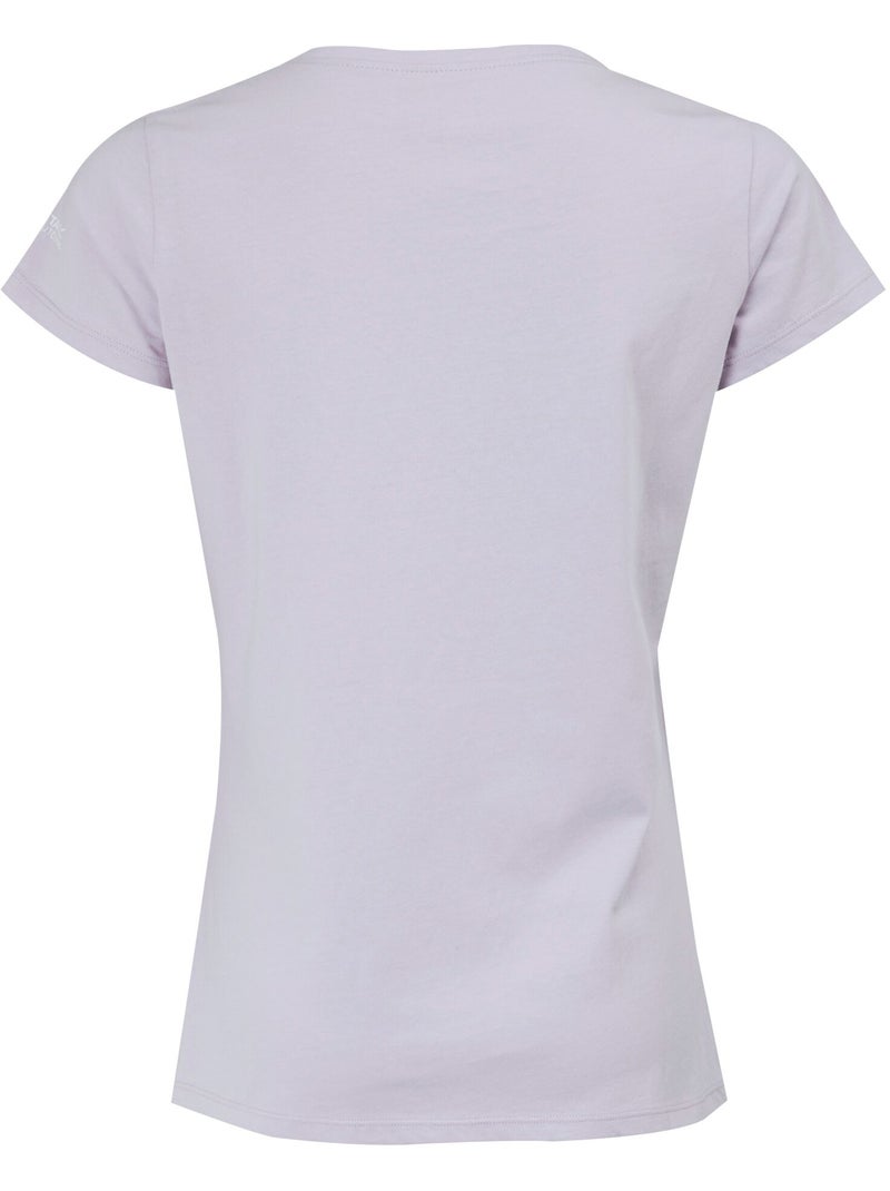 T-shirt motif/style montagne breezed - regatta Violet - Kiabi