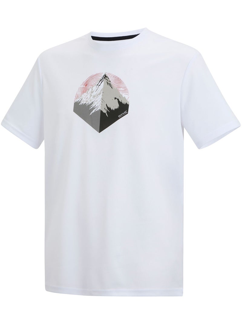 T-shirt motif/style montagne fingal - regatta Blanc - Kiabi