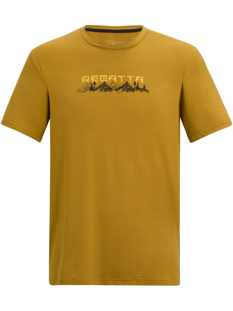 T-shirt motif/style montagne fingal - regatta Marron - Kiabi