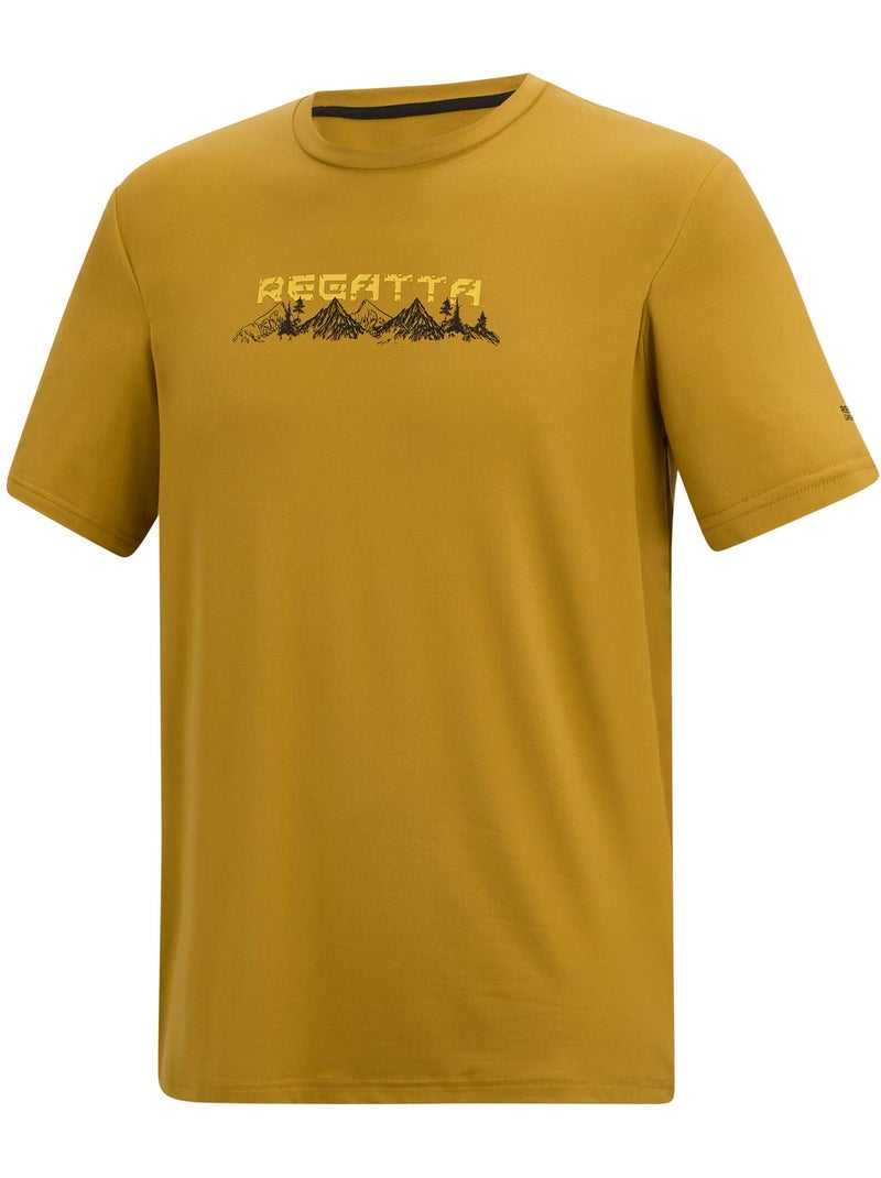 T-shirt motif/style montagne fingal - regatta Marron - Kiabi
