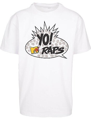T-shirt motif/style mtv yo! - mister tee
