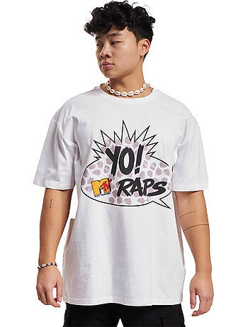 T-shirt motif/style mtv yo! - mister tee