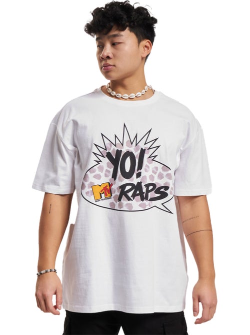 T-shirt motif/style mtv yo! - mister tee - Kiabi