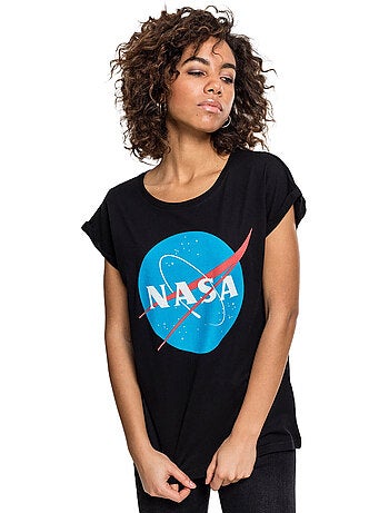 T-shirt motif/style nasa insignia - mister tee