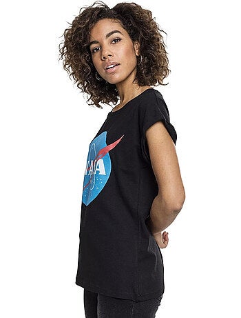 T-shirt motif/style nasa insignia - mister tee