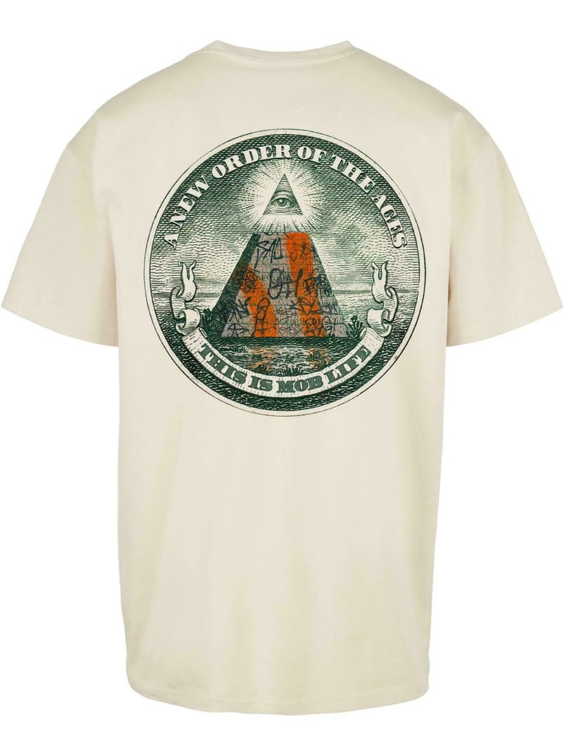 T-shirt motif/style new order - mister tee Beige - Kiabi