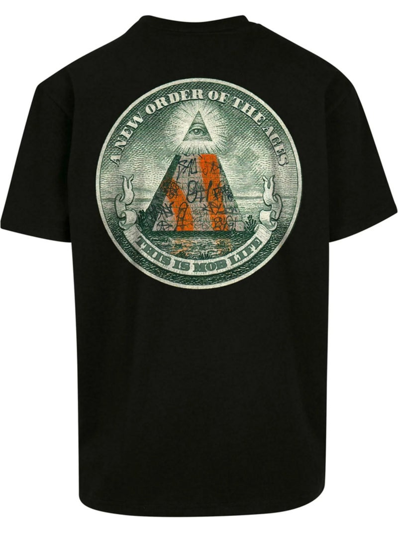 T-shirt motif/style new order - mister tee Noir - Kiabi