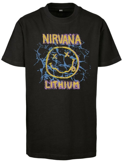 T-shirt motif/style nirvana lithium - mister tee - Kiabi T-shirt motif/style nirvana lithium - mister tee - Kiabi