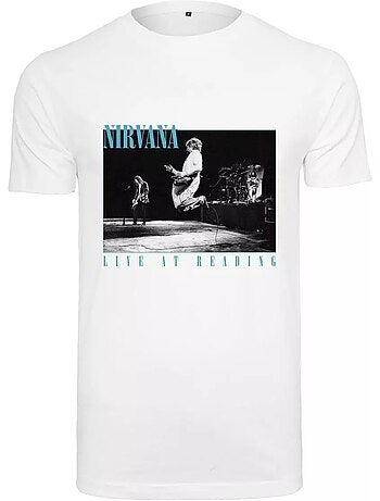T-shirt motif/style nirvana live in reading - merchcode