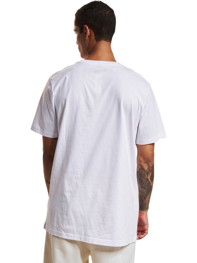 T-shirt motif/style nirvana live in reading - merchcode Blanc - Kiabi