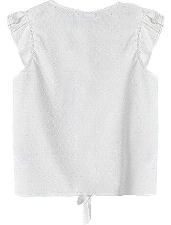 T-shirt motif/style nœud à l´avant - minoti