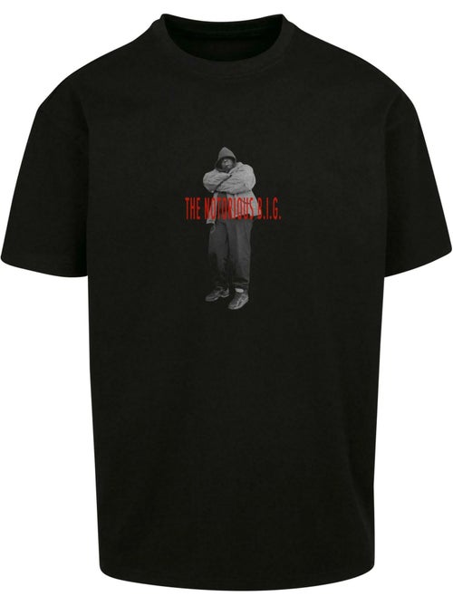T-shirt motif/style notorious b.i.g. Biggie smalls - mister tee - Kiabi
