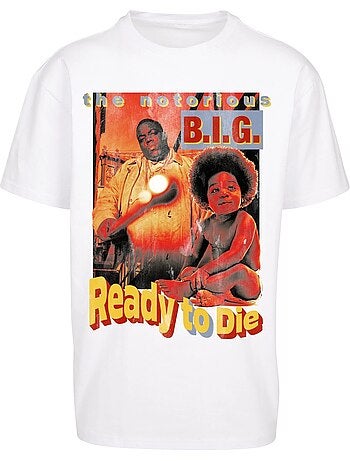 T-shirt motif/style notorious b.i.g. Ready to die - mister tee