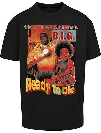 T-shirt motif/style notorious b.i.g. Ready to die - mister tee