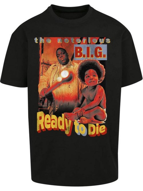 T-shirt motif/style notorious b.i.g. Ready to die - mister tee - Kiabi
