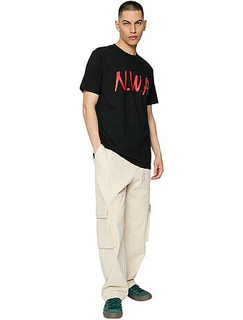 T-shirt motif/style n.w.a - mister tee