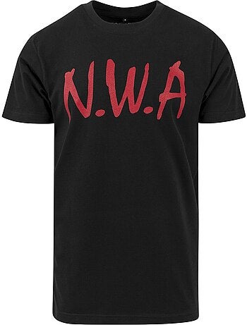T-shirt motif/style n.w.a - mister tee
